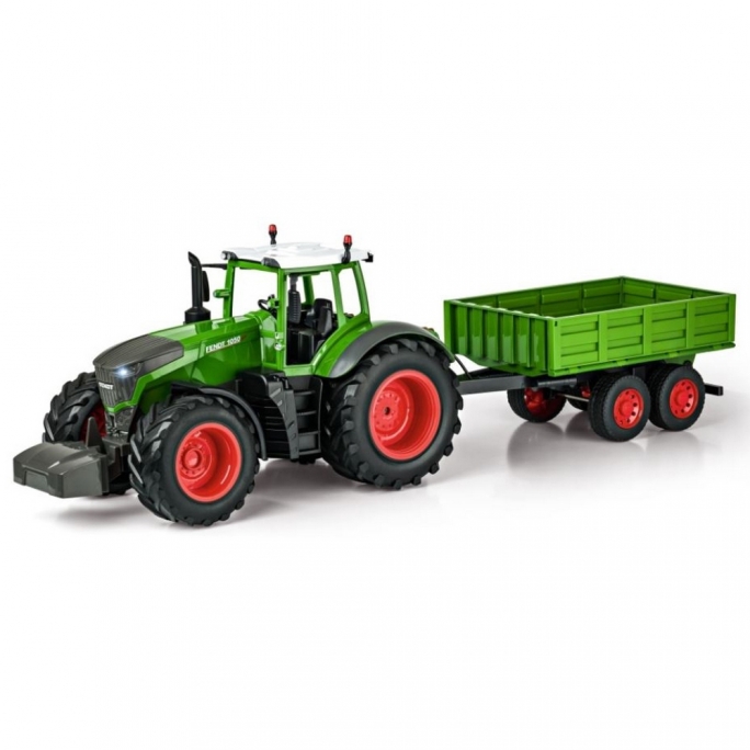 Tracteur FENDT 1050 Vario avec remorque 2WD RTR - 1/16 - CARSON 500907314