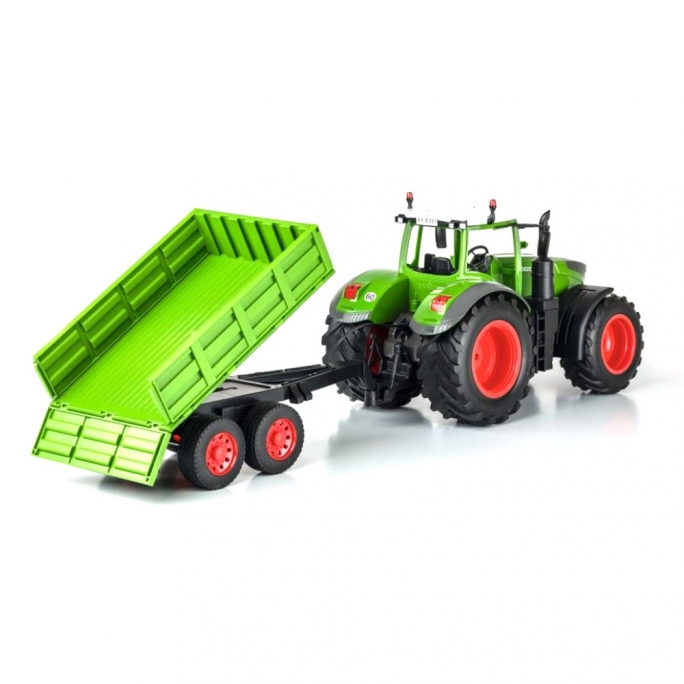 Tracteur FENDT 1050 Vario avec remorque 2WD RTR - 1/16 - CARSON 500907314